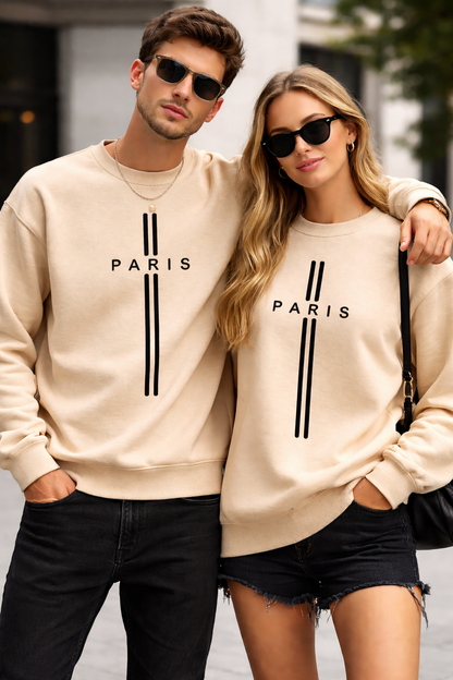 Moletom Minimalista Paris – Streetwear Unissex Premium