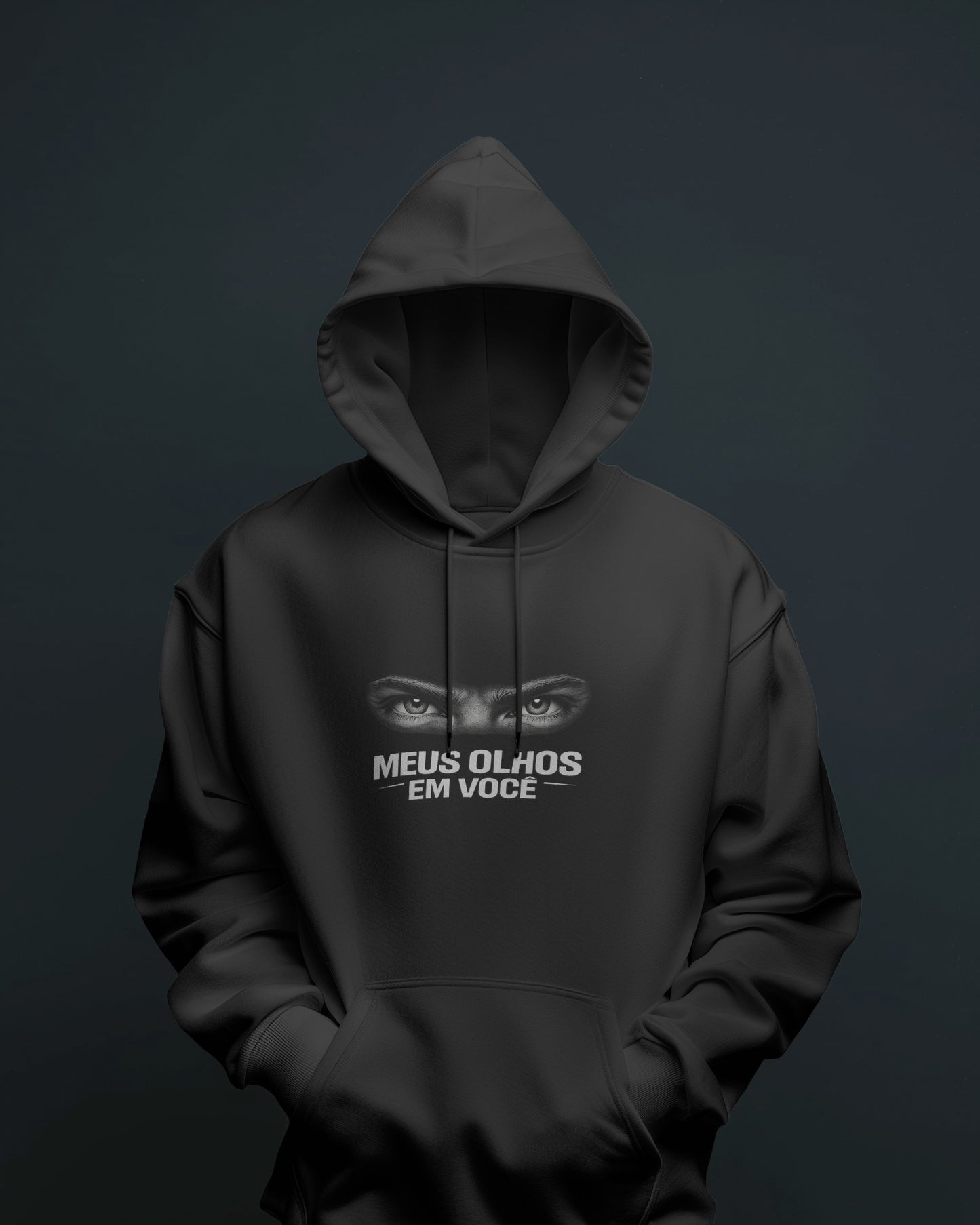 MEUS OLHOS EM VOCÊ – Silent Gaze Hoodie