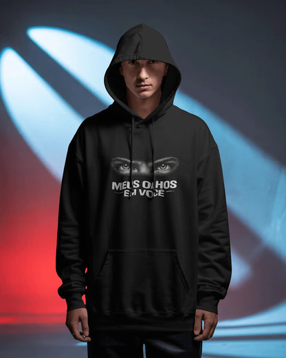 MEUS OLHOS EM VOCÊ – Silent Gaze Hoodie